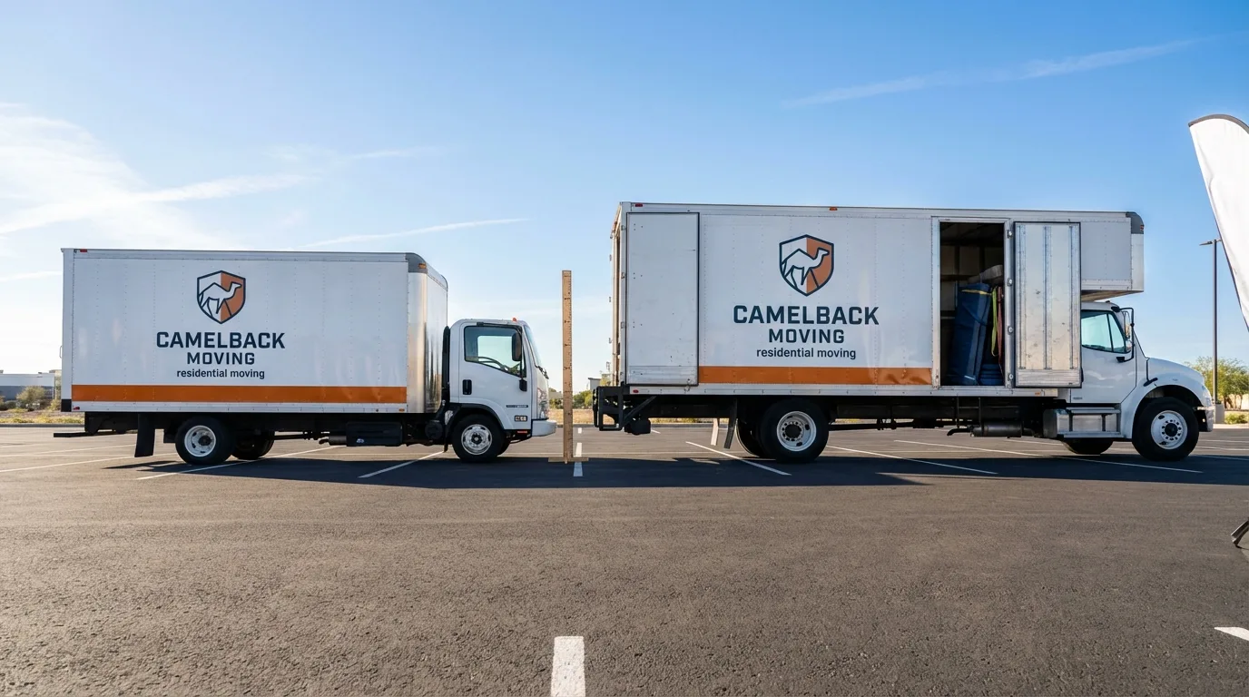 Moving truck size capacity guide in Ruidoso